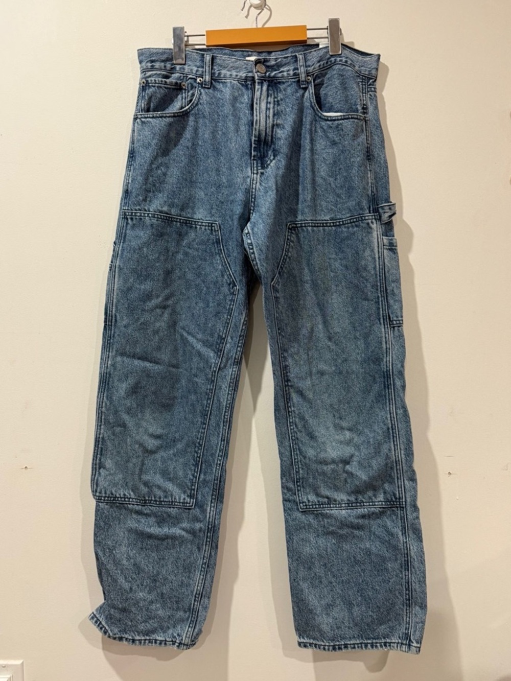 PacSun Baggy Carpenter Jeans 32x32 Medium Wash Utility Denim - Picture 15 of 15